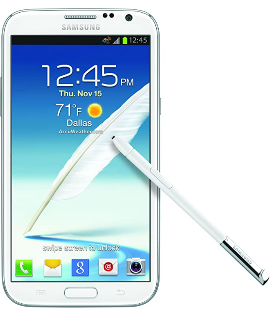 Samsung Galaxy Note II, White 16GB (AT&T)